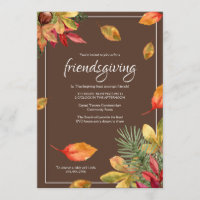 Glorious Fall Invitation