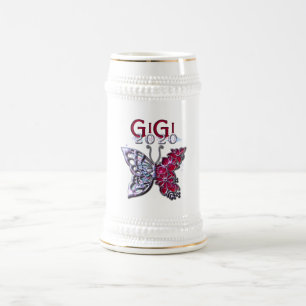 Glorious GIGI 2020 Butterfly Beer Stein