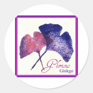Glorious Ginkgo Sticker
