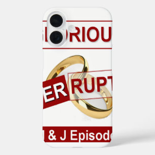 Glorious Interruption: A Golden Beginning iPhone 16 Case