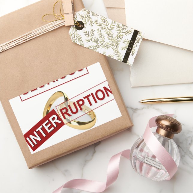 Glorious Interruption: A Golden Beginning Sticker (Gifting)