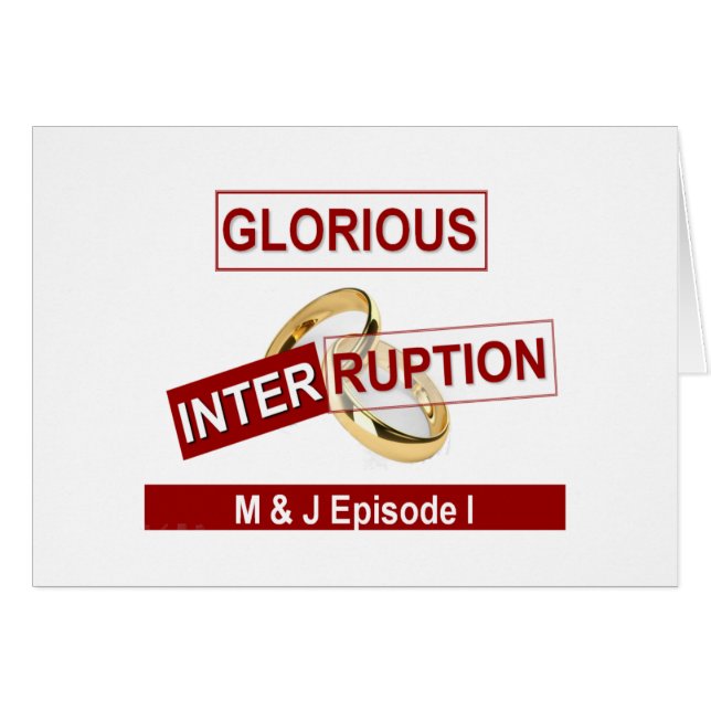 Glorious Interruption Nice Day Better Night  gifts (Front Horizontal)