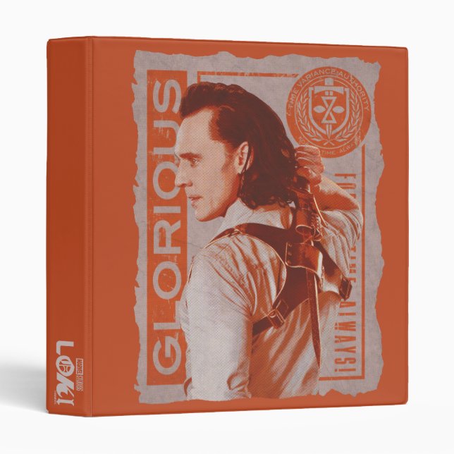 "Glorious" Loki Sheathing Dagger Binder (Front/Spine)