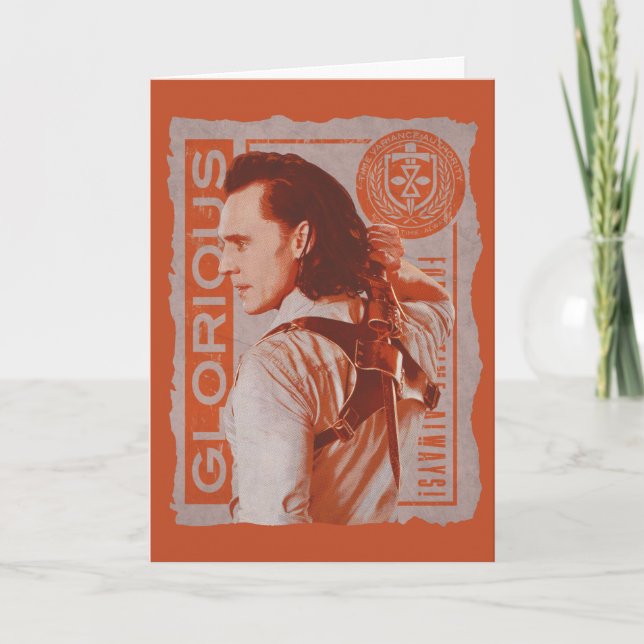 "Glorious" Loki Sheathing Dagger Card (Front)