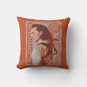 "Glorious" Loki Sheathing Dagger Throw Pillow