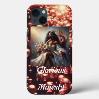 "Glorious Majesty: Regal Design iPhone Case" 13 Case