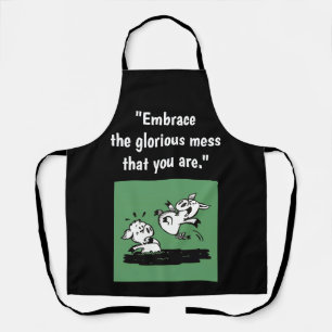 'Glorious Mess' Apron (Medium)