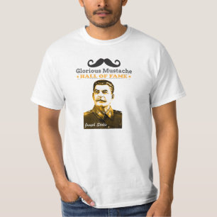 Glorious Moustache Hall of Fame - Joseph Stalin T-Shirt