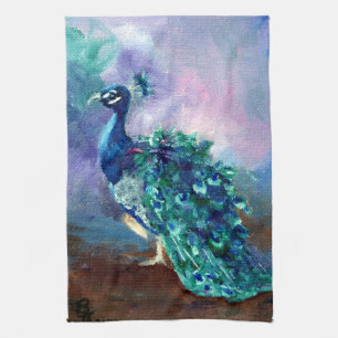 Glorious Peacock II Kitchen Towel