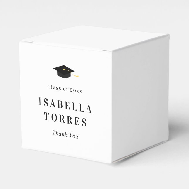 Glorious Peak Graduation Party Favour Box (Front Side)