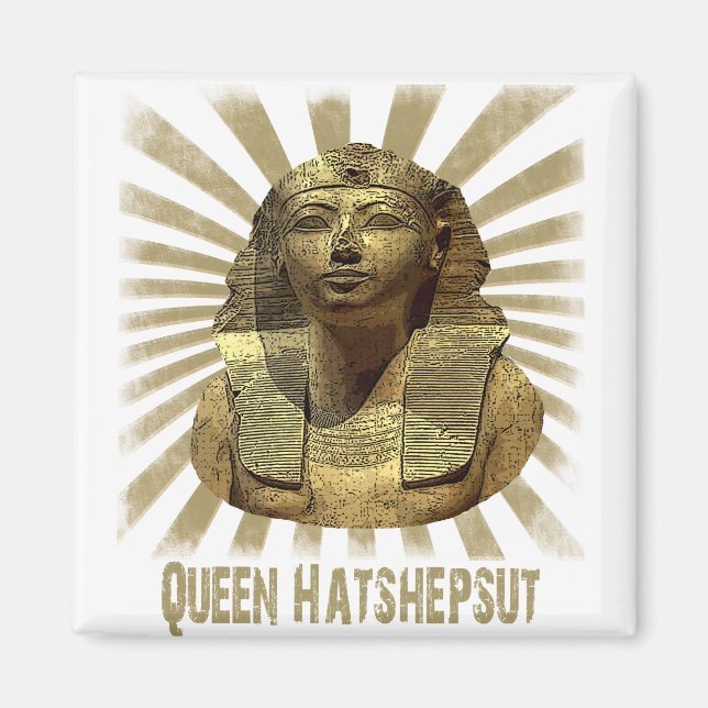 Glorious pharaoh Queen Hatshepsut Ancient Egypt Magnet (Front)