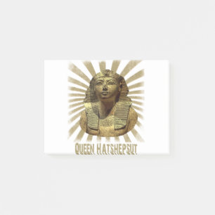 Glorious pharaoh Queen Hatshepsut Ancient Egypt Post-it Notes