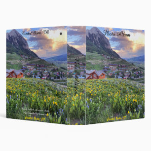 Glorious Photographic View of Crested Butte, CO  Binder