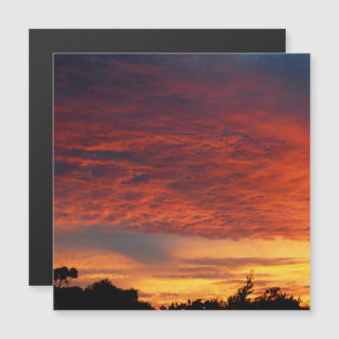 Glorious Red And Yellow Sunset,
