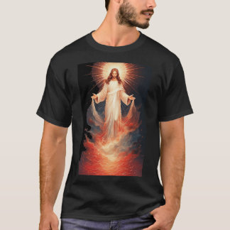 Glorious Risen Christ Christian Men's Tee Shirt