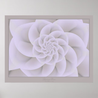 Glorious Rose Poster