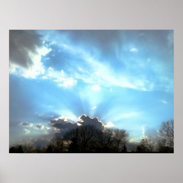 GLORIOUS  SETTING SUN poster (Front)