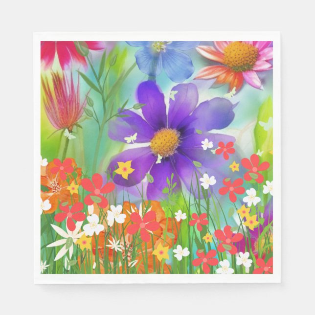 Glorious Spring Napkin (Front)