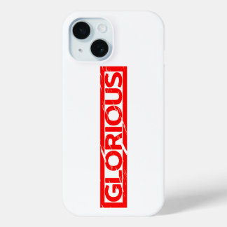Glorious Stamp iPhone 15 Case