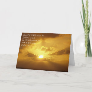 Glorious Sunset Card