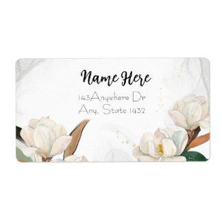 Glory Magnolia Return Address Label