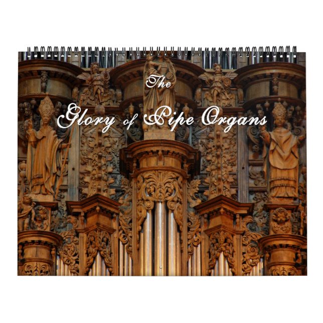 Glory of Pipe Organs Calendar (Cover)