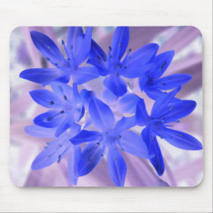 Glory Of The Snow Shocking Blue Mousepad