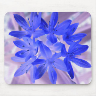 Glory Of The Snow Shocking Blue Mousepad