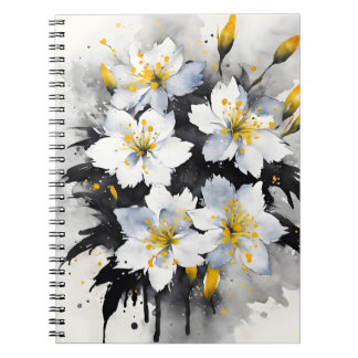 Glory of the Snow - Watercolor flowers Notebook