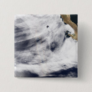 Glory over the Pacific Ocean 2 Inch Square Button