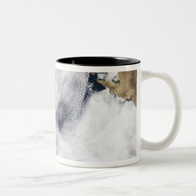 Glory over the Pacific Ocean Two-Tone Coffee Mug (Right)
