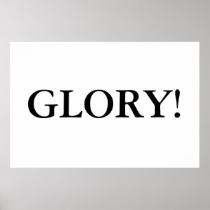 Glory! Poster