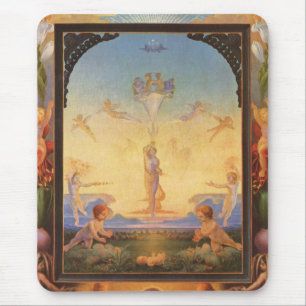 GLORY TO BABY JESUS MOUSE PAD