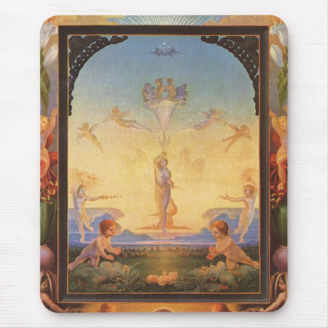 GLORY TO BABY JESUS MOUSE PAD (Front)