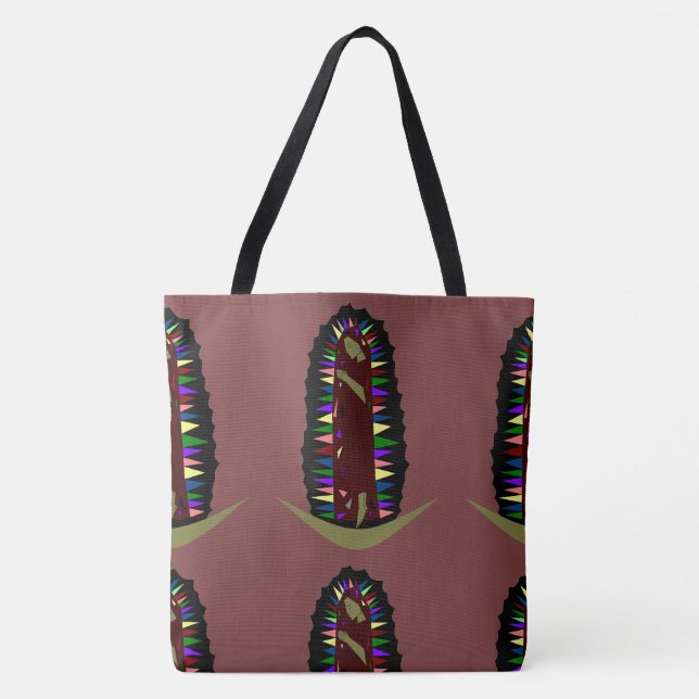 glory to guadalupe tote bag (Front)