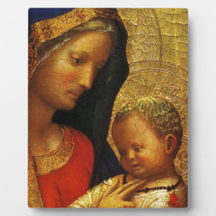 GLORY TO JESUS AND MARY PLAQUE