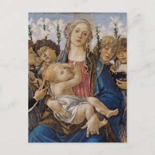 GLORY TO JESUS AND MARY POSTCARD