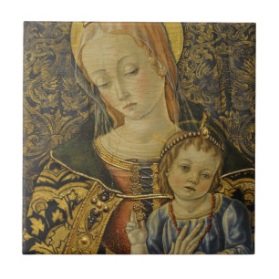 GLORY TO JESUS AND MARY TILE