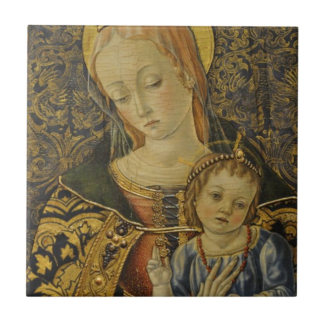 GLORY TO JESUS AND MARY TILE (Front)