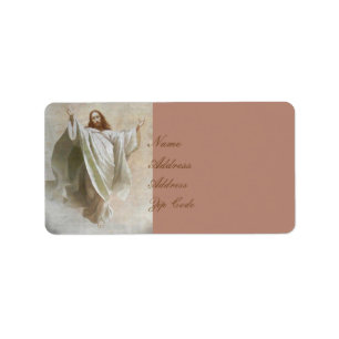 GLORY TO JESUS LABEL