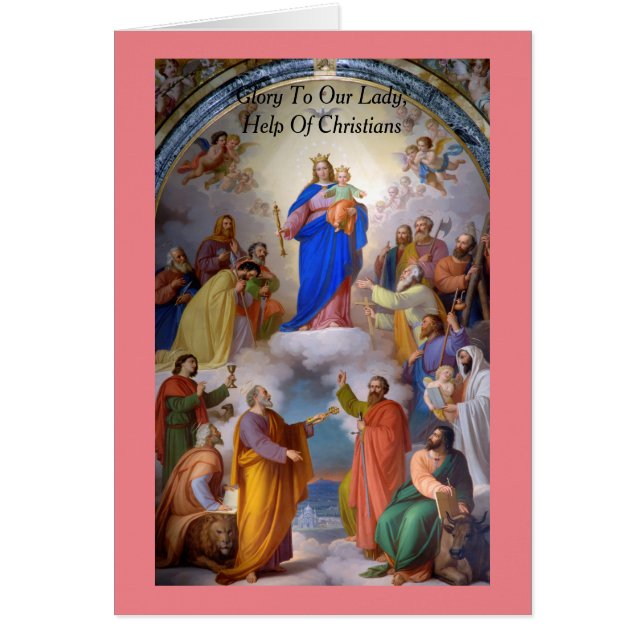 Glory to Our Lady, Help of Christians (Front)