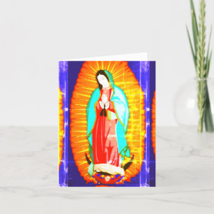 Glory To Our Lady Of Guadalupe   Thank You Card