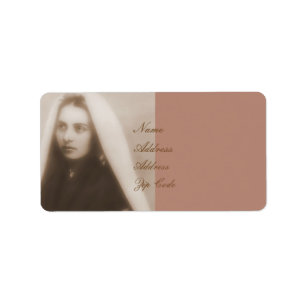 glory to saint bernadette label
