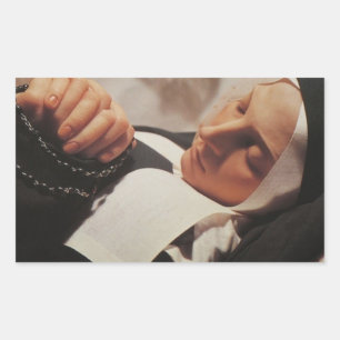 Glory to Saint Bernadette Sticker