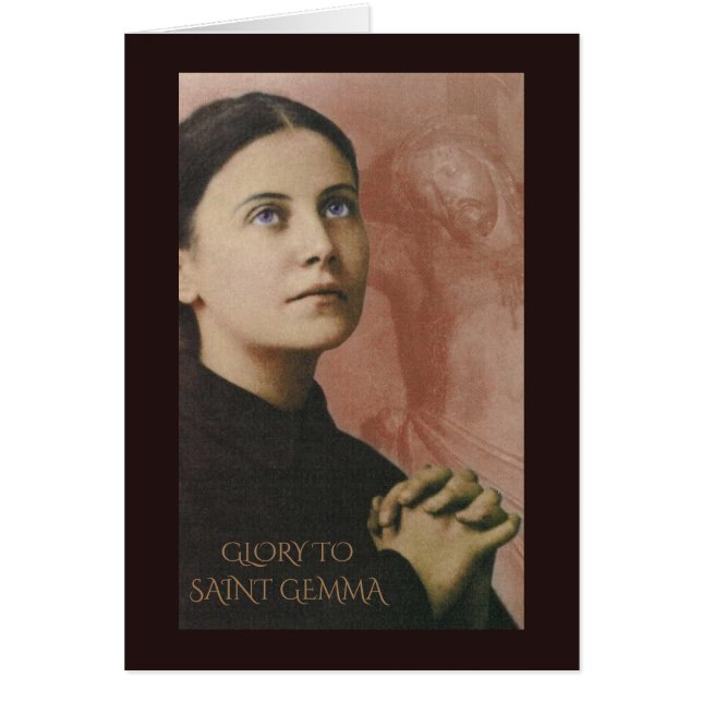 GLORY TO SAINT GEMMA (Front)