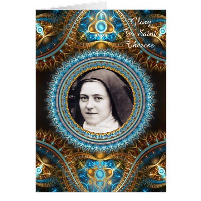 Glory To Saint Therese (w/prayer) (Front)