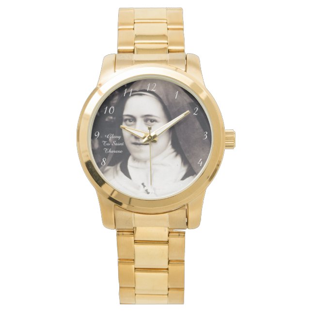 glory to saint therese watch (Front)