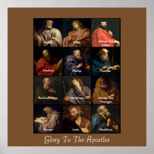 Glory To The Apostles Poster