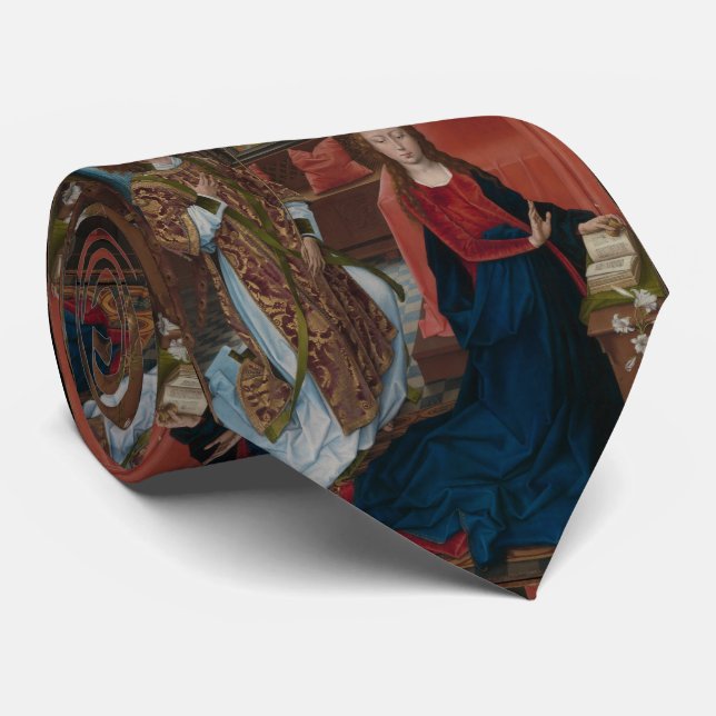 Glory To The Blessed Virgin Tie (Rolled)