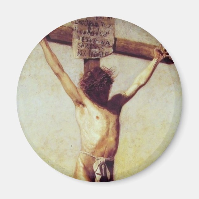 GLORY TO THE CRUCIFIXION MAGNET (Front)